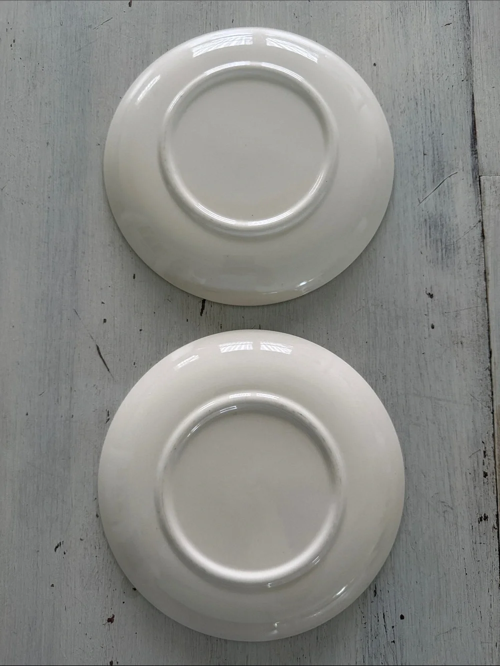 Steubenville Pottery Fairlane Pattern Salad Dessert Plates - Set of 2